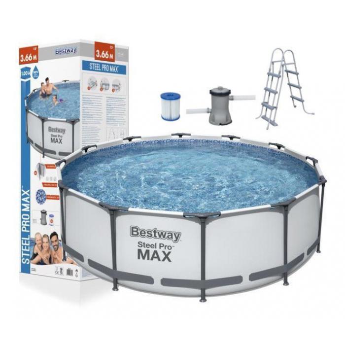 აუზი კარკასული Bestway 3.66 / 1.00  56418 კომპლექტი