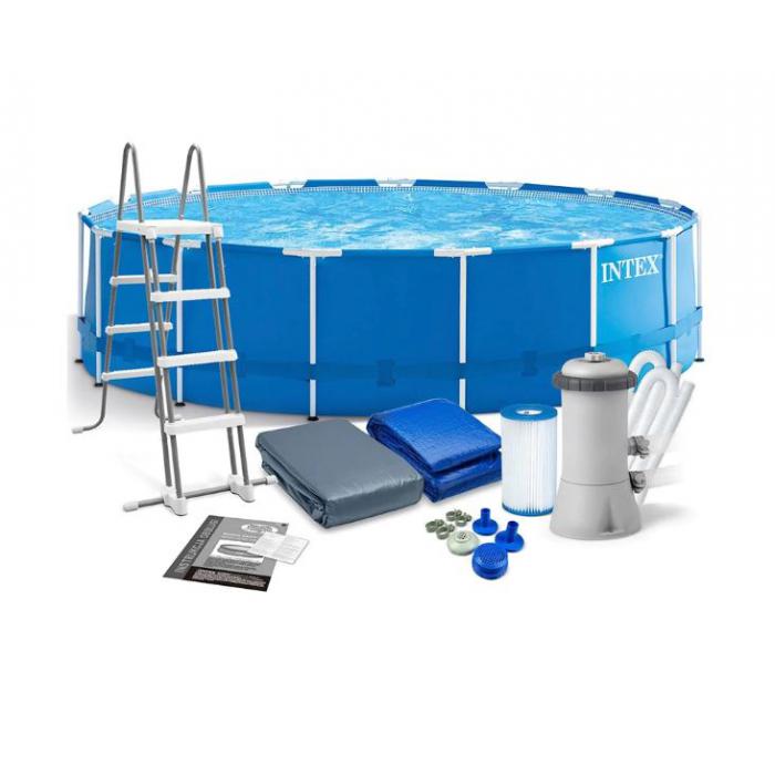 აუზი კარკასული INTEX 4.57x1.22