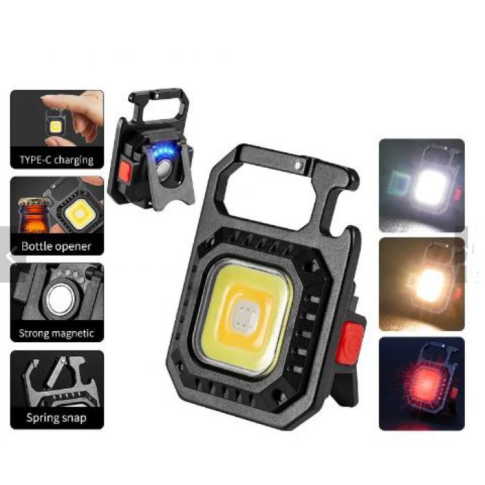 მულტიფუნქციური ფანარი flashlight 3