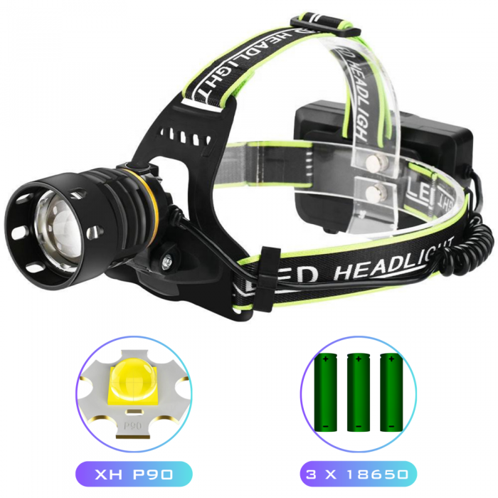 თავის ფანარი BL-G14-3-P360